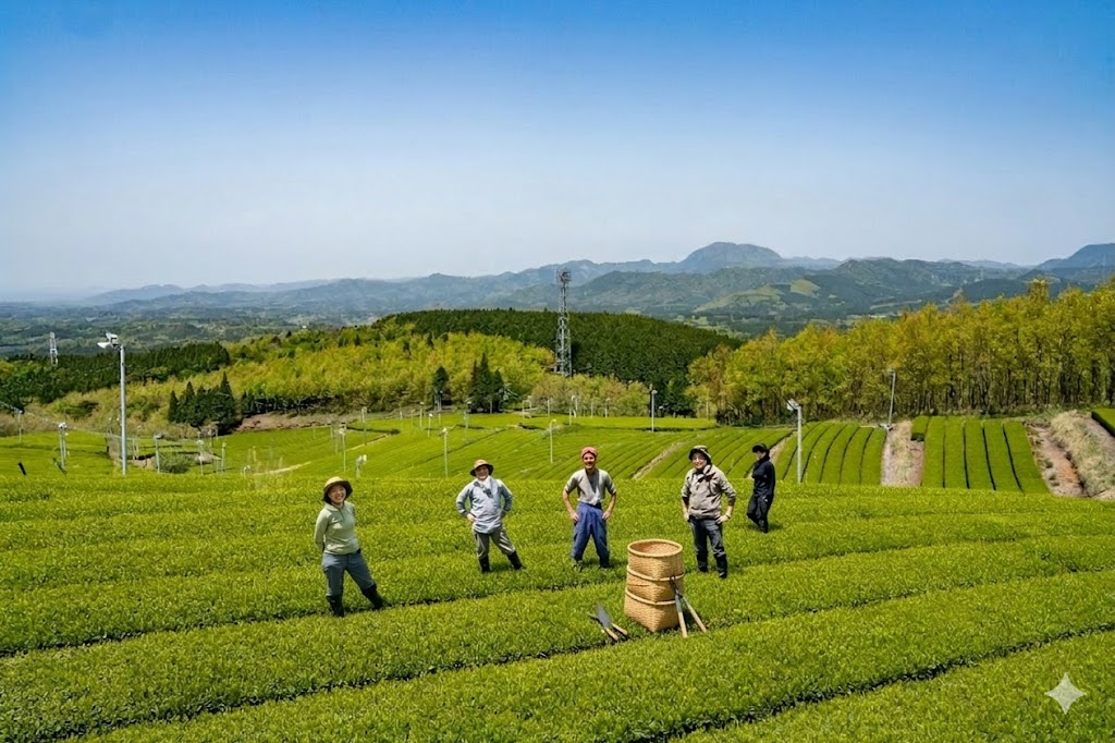 地域の農地風景